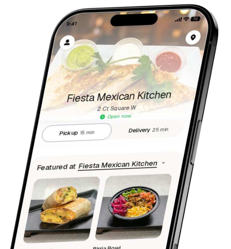 Fiesta Mexican Kitchen app preview