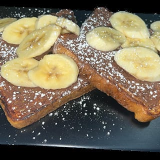 Nutella & Banana French Toast